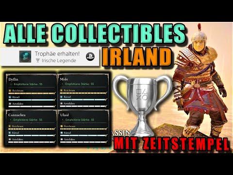 Assassins Creed Valhalla alle Collectibles Irland DLC AC Zorn der Druiden Trophy Irische Legende