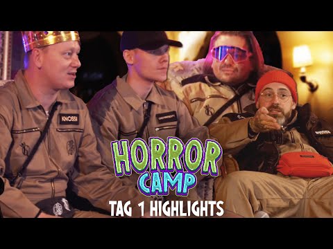 Horrorcamp mit Knossi & Sido - Tag 1 | Highlights