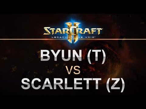 StarCraft 2 - Legacy of the Void 2017 - ByuN (T) v Scarlett (Z) on Daybreak