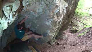 Video thumbnail: Janja SD, 8B+. Moravský Kras
