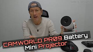 CAMWORLD PR09 Mini Projector Review — Portable 1080P With 4K Support, WiFi Bluetooth, 3h Battery