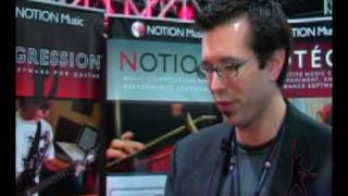 TMNTV - NAMM 2008 - Notion Music Software