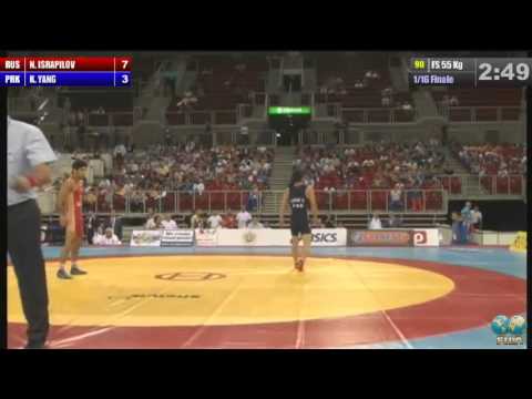 55 кг. Нариман Исрапилов — Кьёнг Янг (КНДР)