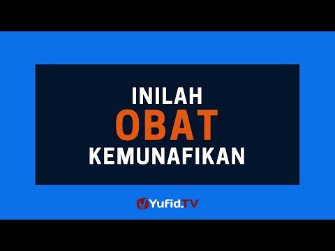 Obat Kemunafikan - Poster Dakwah Yufid TV