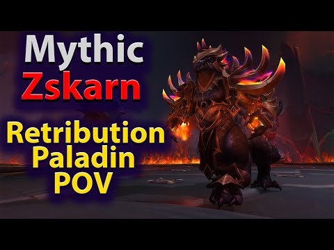 Mythic Zskarn (POST NERF) Retribution Paladin POV Aberrus, The Shadowed Crucible