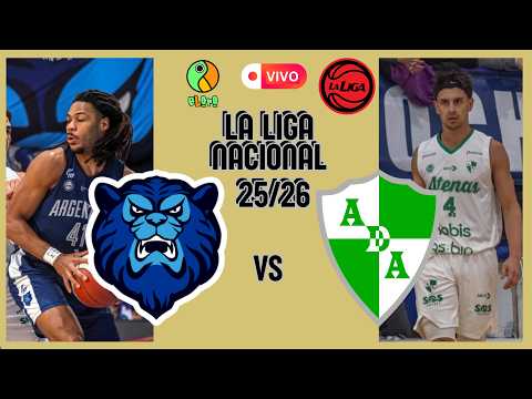 ARGENTINO DE JUNÍN VS  ATENAS DE CÓRDOBA | LA LIGA NACIONAL DE BASQUET 2025 -2026 | PERMANENCIA