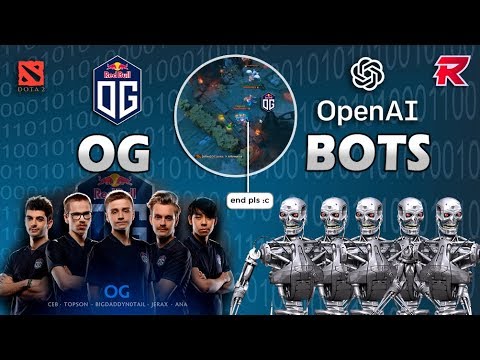 OG vs. OpenAI (Artificial Intelligence) - Best plays BO3