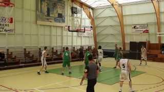 preview picture of video 'SSSP Chambretaud 62/60 Basket Club Aizenay 1/8 de finale coupe de Vendée (22/02/2015)'