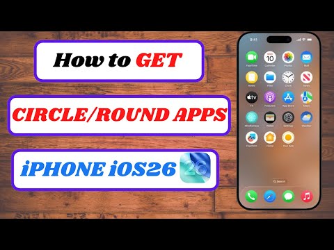 How to Get Round Icons on iPhone iOS 26 – Customize Your iPhone Like a Pro!