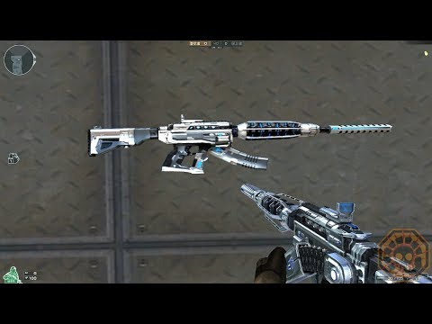 【CF】 Cross Fire China || M4A1-S UnderTech Silver (激光毁灭者II) !