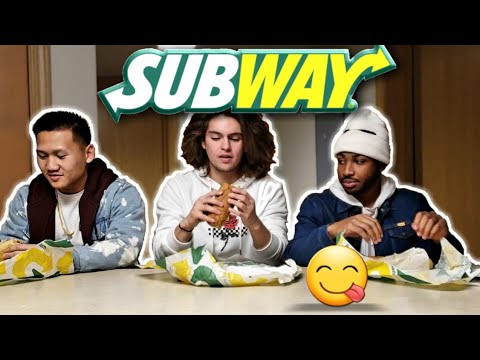 Subway Mukbang | A Funny Group Mukbang Video