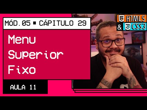 O que vamos aprender no módulo 5 Curso em Vídeo HTML5 CSS3