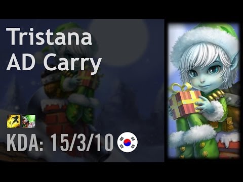 Tristana AD Carry vs Kalista - CoreJJ - KR Challenger Path 6.1