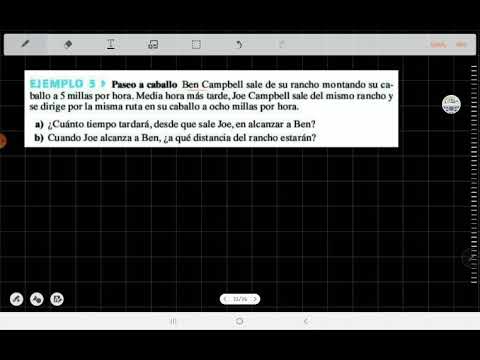 Aplicaciones y resolución de problemas 5 - Paseo a caballo