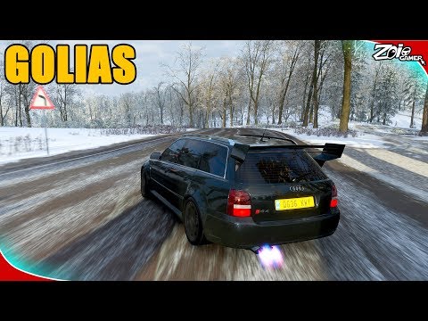 AUDI RS4 EM GOLIAS CLASSE A DA CERTO? - Forza Horizon 4