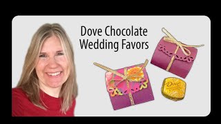 Dove Chocolate Wedding Favors
