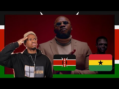 Khaligraph Jones X Sarkodie - Wavy | Reaction Video + Learn Swahili | Swahilitotheworld
