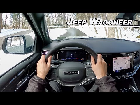 2022 Jeep Wagoneer - 392hp V8 Family Hauler with 8 Seats! (POV Binaural Audio)