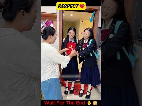 ☝️😇 Respect Best Sisters Helping Each Other 🥰 #allah #shorts #status #respect