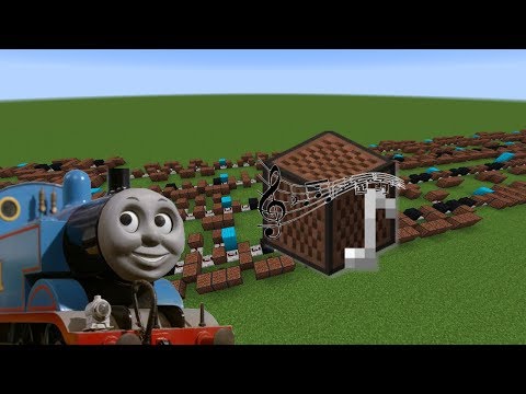 Insane Minecraft Music: Thomas the Tank Engine on Note Blocks