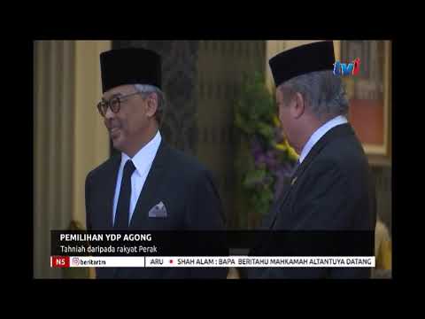 N5 – PEMILIHAN YDP AGONG – TAHNIAH DARIPADA RAKYAT PERAK [25 JAN 2019]