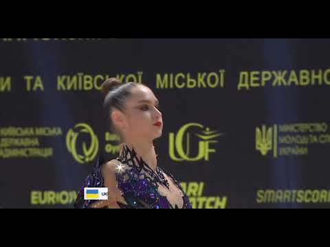 Vlada Nikolchenko Hoop AA 24,700 - European Championships Kyiv 2020