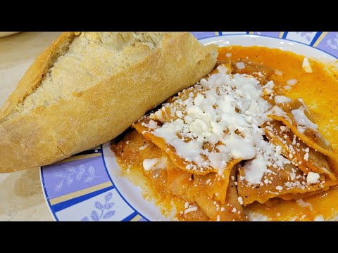 Chilaquiles de mi Amá | La receta más sencilla para lograr un platillo de lo más sabroso 🤤🤩👌