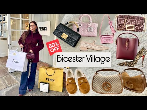 Großer Shopping-Vlog aus dem Luxus-Outlet Bicester Village! 70 % Rabatt auf Dior, Gucci, Prada, M...