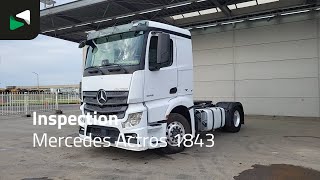 Mercedes-Benz Actros 1843 4X2 ClassicSpace Retarder trekkvogn | Bilde 4 - Autoline