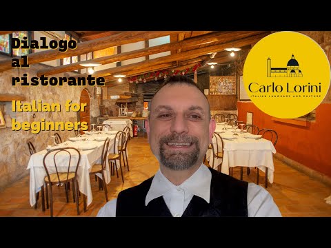 Dialogo al ristorante - Italian for beginners
