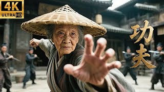 Download lagu 百歲老太被人刁難，沒想到她竟是武林至尊，一招打臉全場！#kongfu #movie #chinesedrama #武侠片 mp3