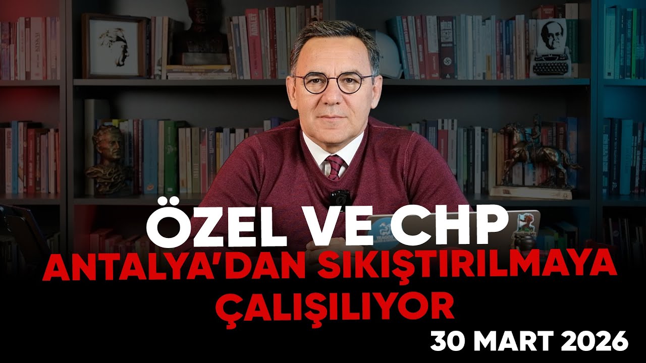 Deniz Zeyrek:"Özel ve CHP Antalya’dan sıkıştırılmaya çalışılıyor, Muhittin Böcek itirafçı mı oldu?"