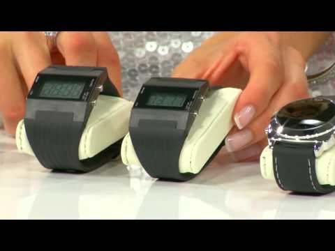 St. Leonhard Retro-moderne Digital-Armbanduhr mit LED-Technik