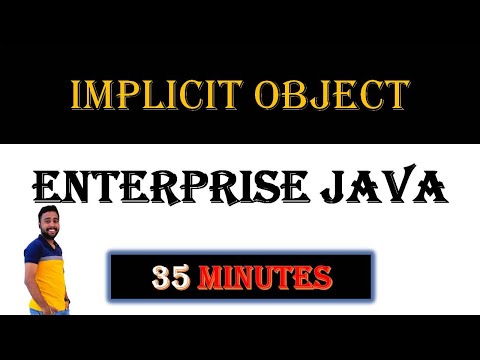 Implicit Objects In Enterprise Java