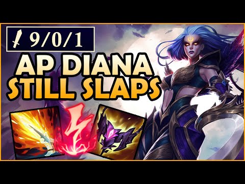 GAME SO CLEAN THEY FF 15 - Ap Assassin Diana Mid vs Twisted Fate - League of Legends Gameplay