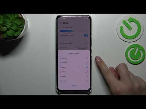 How to Change Screen Timeout on ZTE Axon 30?