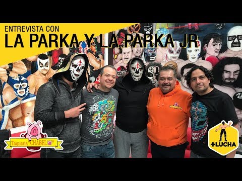 +Lucha con La Parka y La Parka Jr., en Taquería Chabelo (Enero 2019)