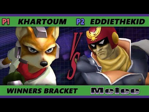 S@X 419 Winners Bracket - Khartoum (Fox) Vs. EddieTheKid (Captain Falcon) Smash Melee SSBM