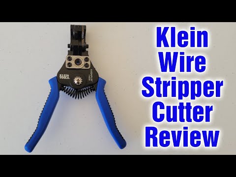 Klein Tools Wire Cutter Stripper 11063W Review And How To Use