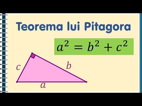 Teorema lui Pitagora | Matera.ro
