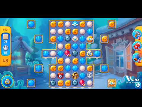 Fishdom. 4421 level no boosters and diamonds