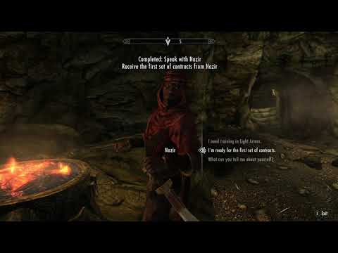 Highlight: Skyrim Special Edition High Elf Sorcerer First Playthrough First Dark Brotherhood Contrac