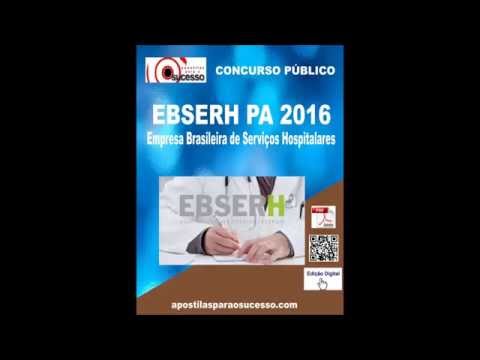 Apostila EBSERH PA 2016 Farmacêutico