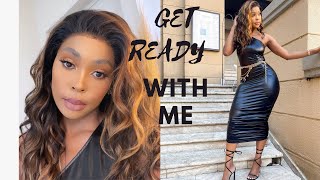 GET READY WITH ME: Makeup | Celie Hair Review
