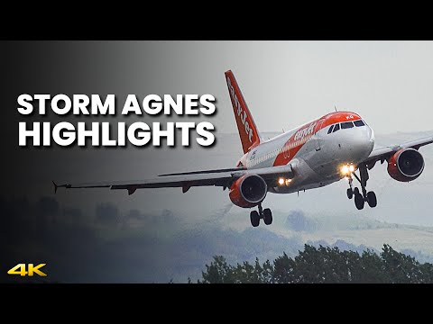 Extreme Crosswind Landings at Manchester Airport