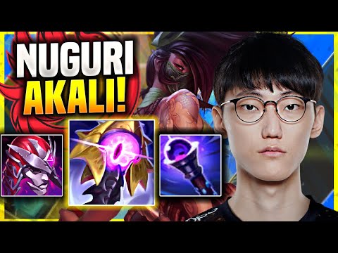 NUGURI IS READY FOR AKALI! - FPX Nuguri Plays Akali Top vs Gnar! | Season 11