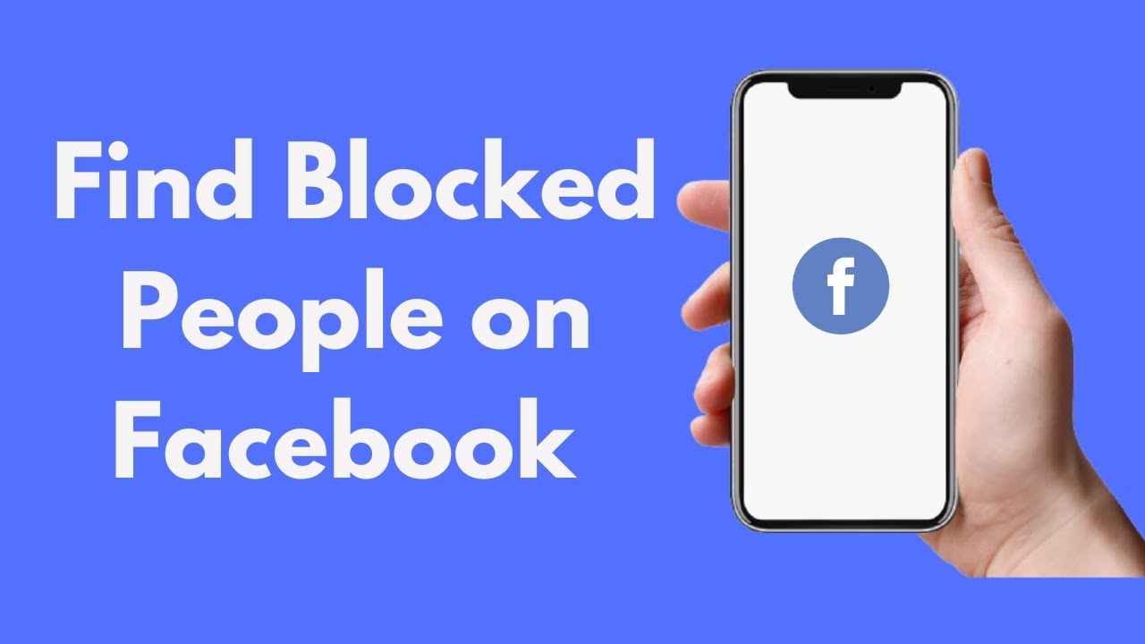 Where are blocked people on Facebook?