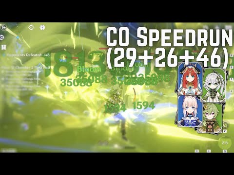 "Nilou only looks good because 3.1 Abyss is perfect for her" | 3.2 Abyss Top Half Speedrun
