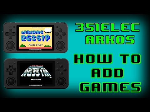 Anbernic RG351P & RG351M | How to Add Games to 351Elec or ArkOS
