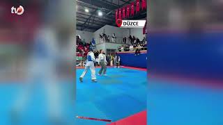 Düzcede Taekwondo Heyecanı Sona Erdi